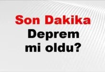 Son dakika deprem mi oldu? Az önce deprem nerede oldu? İstanbul, Ankara, İzmir ve il il AFAD son depremler 20 Mart 2026